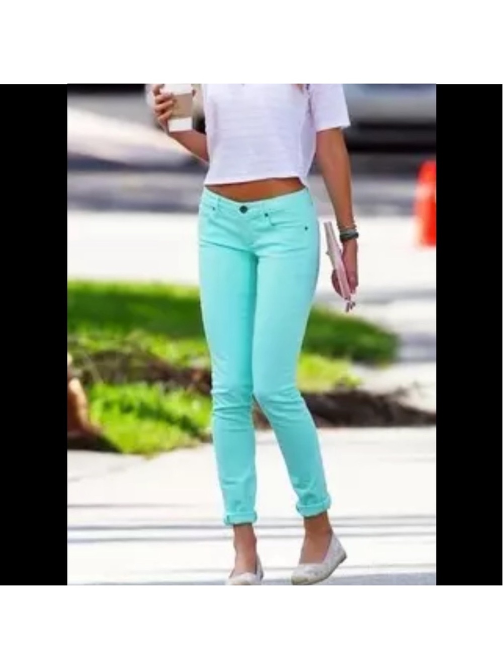 Rebecca Minkoff Thompson Mid
Rise Skinny Jeans